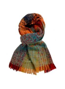 Echarpe mohair Margarita orange