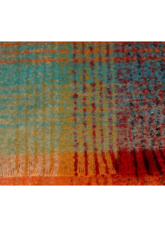 Echarpe mohair Margarita orange