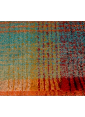 Echarpe mohair Margarita orange