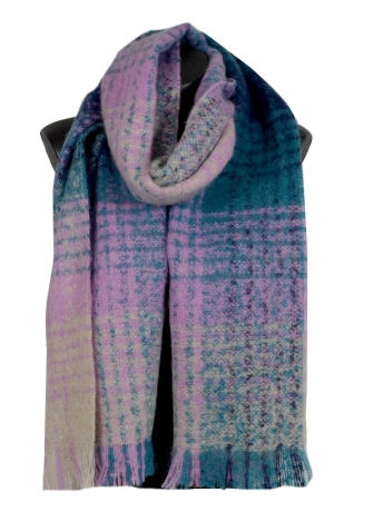 Echarpe mohair Margarita mauve