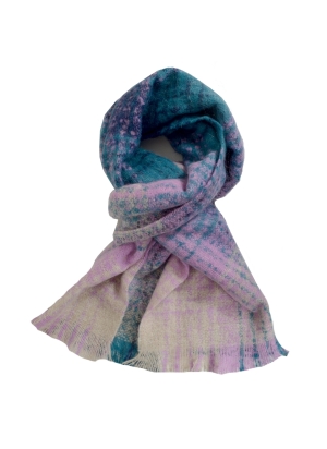 Echarpe mohair Margarita mauve