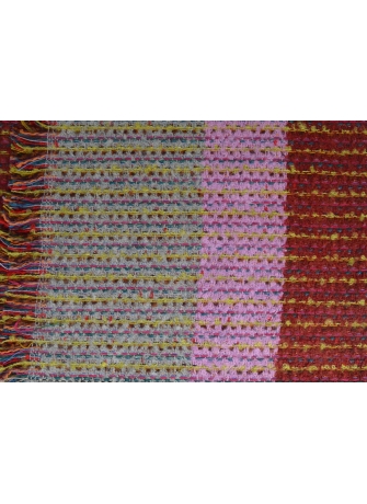 Echarpe mohair Néon bordeaux