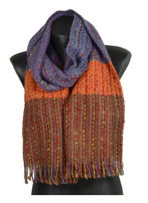 Echarpe mohair Néon mauve