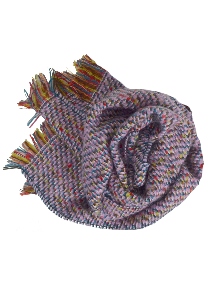 Echarpe mohair Naja mauve
