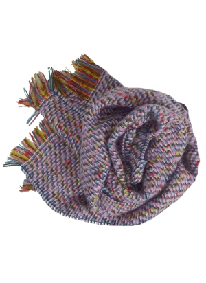 Echarpe mohair Naja mauve