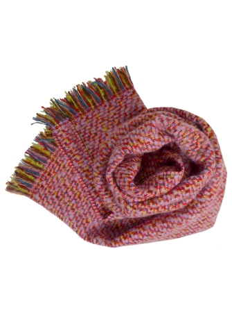 Echarpe mohair Naja  rose
