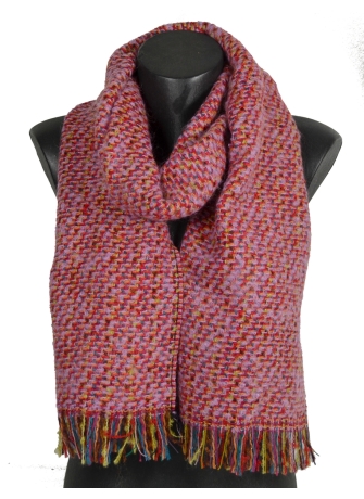 Echarpe mohair Naja  rose
