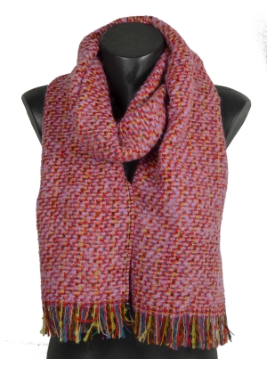 Echarpe mohair Naja  rose