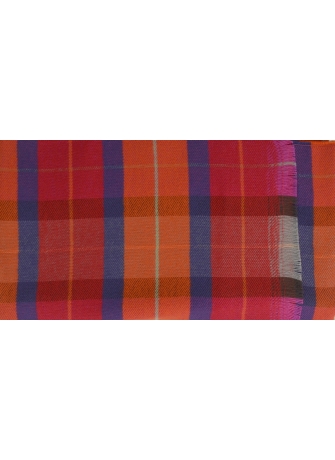 Echarpe coton Dax rouge