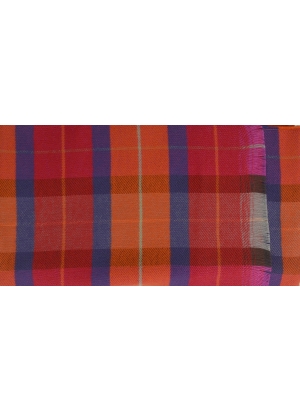 Echarpe coton Dax rouge