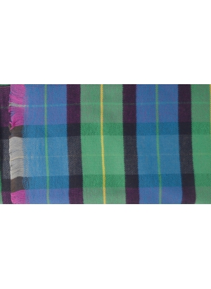 Echarpe coton Dax bleue