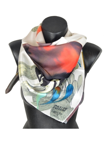 Carré en soie Mandrake de Petite Friture