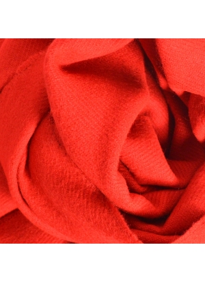 Châle uni acrylique Sira rouge
