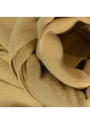 Châle uni acrylique Sira beige sable