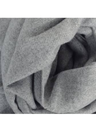 Châle uni acrylique Sira gris